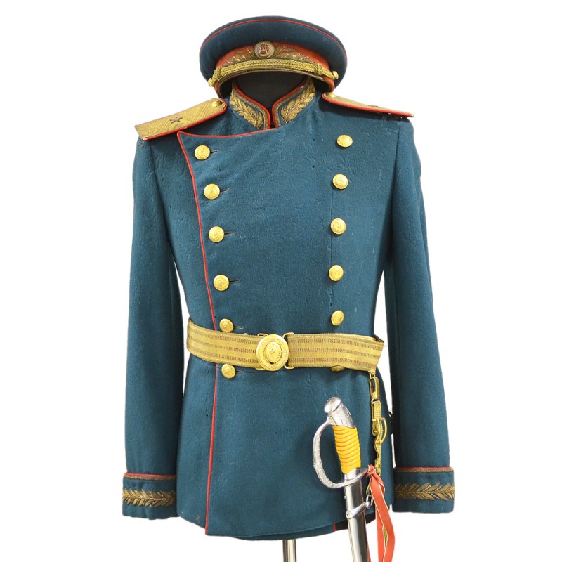 Full set of the uniform of the Major General of the Red Army for the Victory Parade of 1945