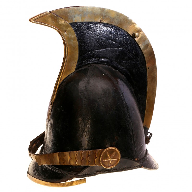 Casual helmet of the Brandenburg Cuirassier Regiment No. 4 of the 1808 model.