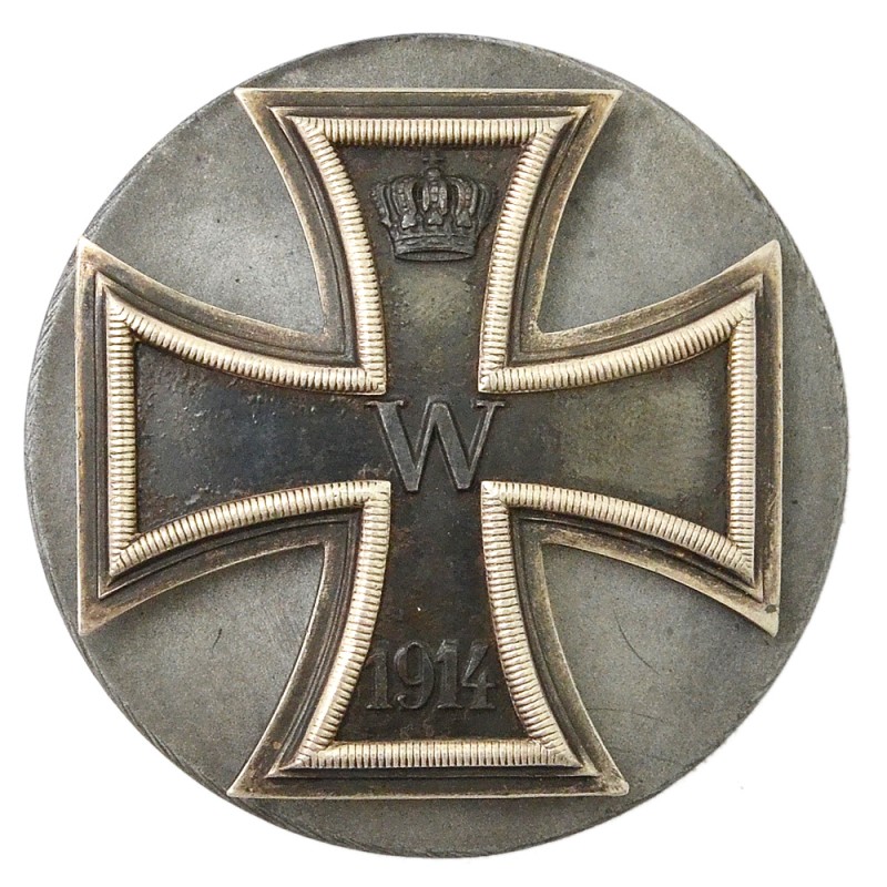 Iron Cross of the 1st class of the sample 1914 for wearing on a cuirass