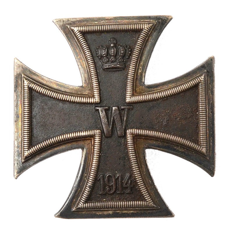 Iron Cross of the 1st class of the sample of 1914, AWS stamp
