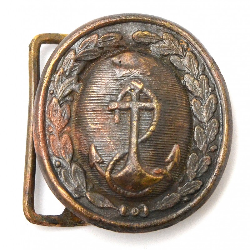 Buckle of the officers of the Russian Navy during the Provisional Government