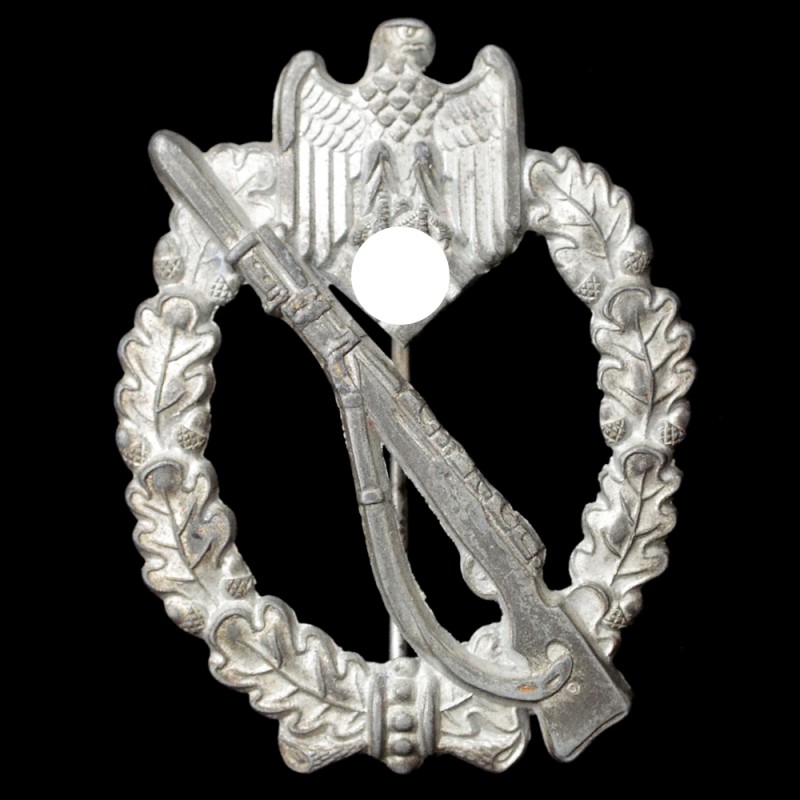 Infantry assault badge mod. 1939, degree "in silver", Assmann 4