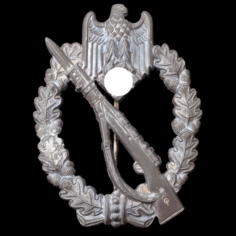 Infantry assault badge mod. 1939, degree "in silver", FJS