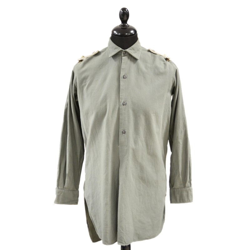Summer cotton shirt of the Wehrmacht officers
