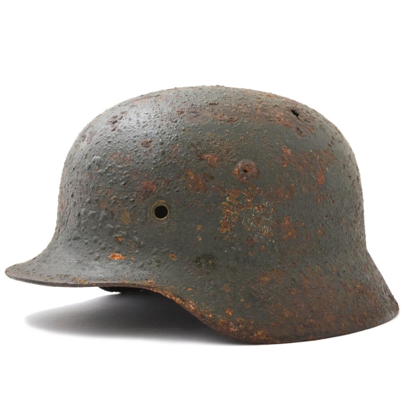 German helmet M35, owned by non-commissioned officer Ulrich