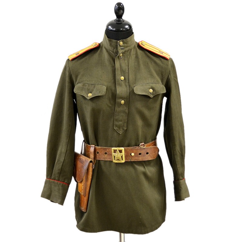 The tunic of a major of artillery or tank troops of the Red Army mod. 1943, an improved version