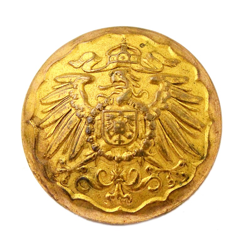 Uniform button of a German imperial official