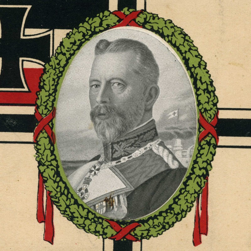 Postcard with the image of Henry of Prussia, Kaisermarine