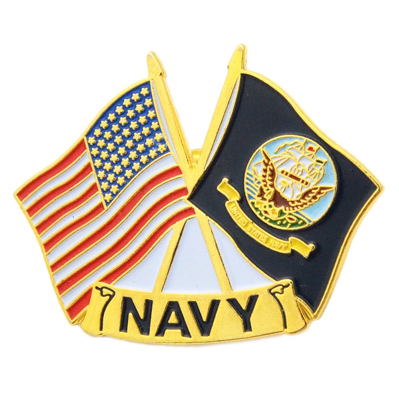 "US Navy" badge