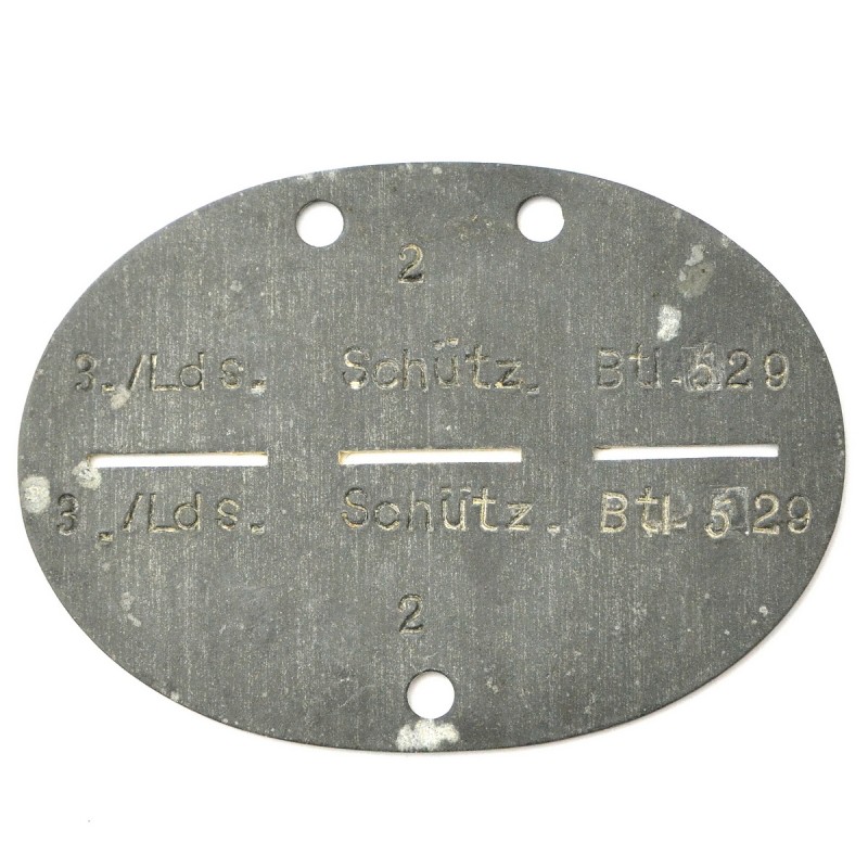 Personal badge of the 3rd company Landes Schutzen Battalion No. 529