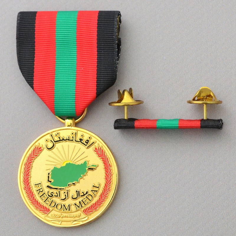 Afghan Medal of Freedom, with a bar