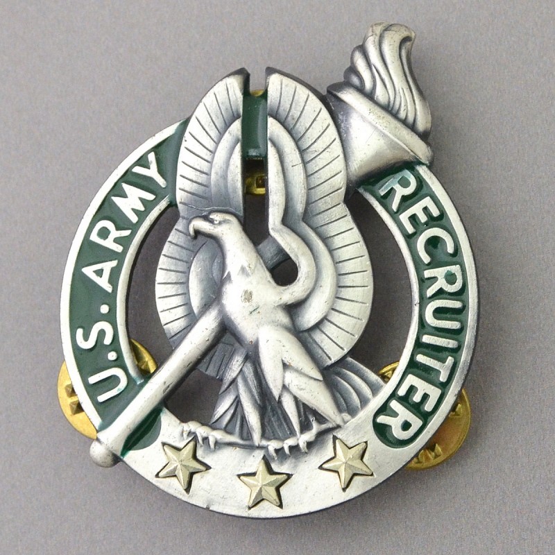 US Army Recruiter Qualification Badge