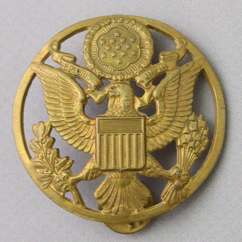 Cockade on the cap of the lower ranks of the US Army