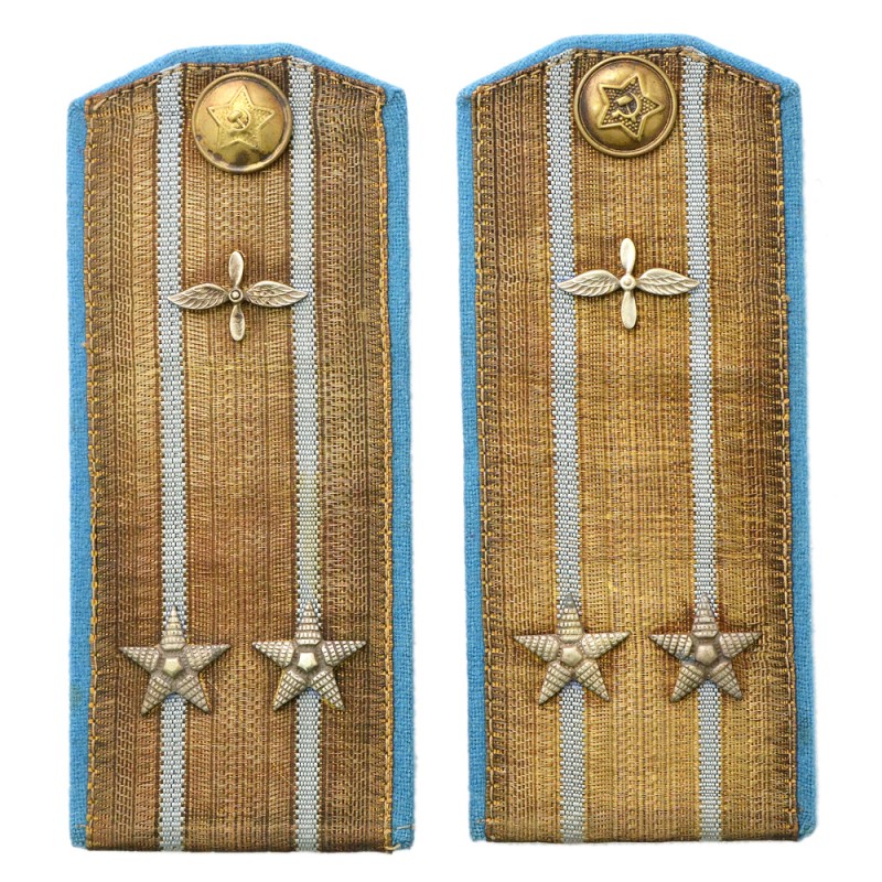 Shoulder straps of the Lieutenant Colonel of the SA Air Force of the 1946 model