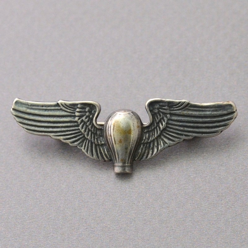 Miniature badge of a US balloon pilot of the 1918 model