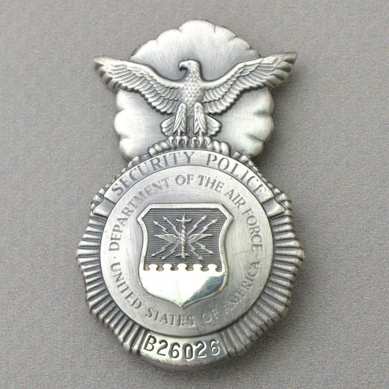 Service badge (shield) of the US Air Force Security Police