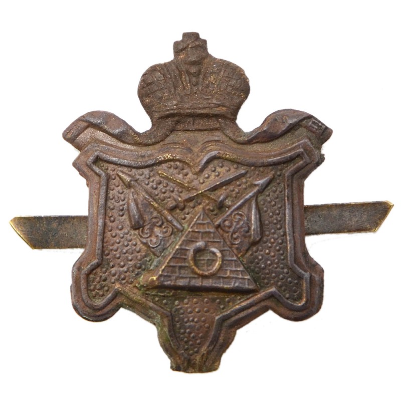 The badge of a policeman of the Poltava province