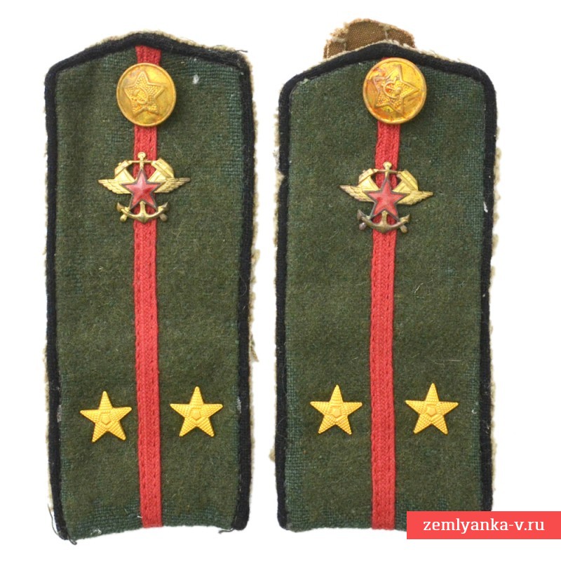 Field shoulder straps of Lieutenant VOSO of the 1943 model