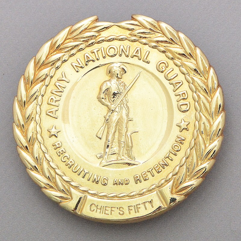 Service badge of the US National Guard Recruiter, type 2