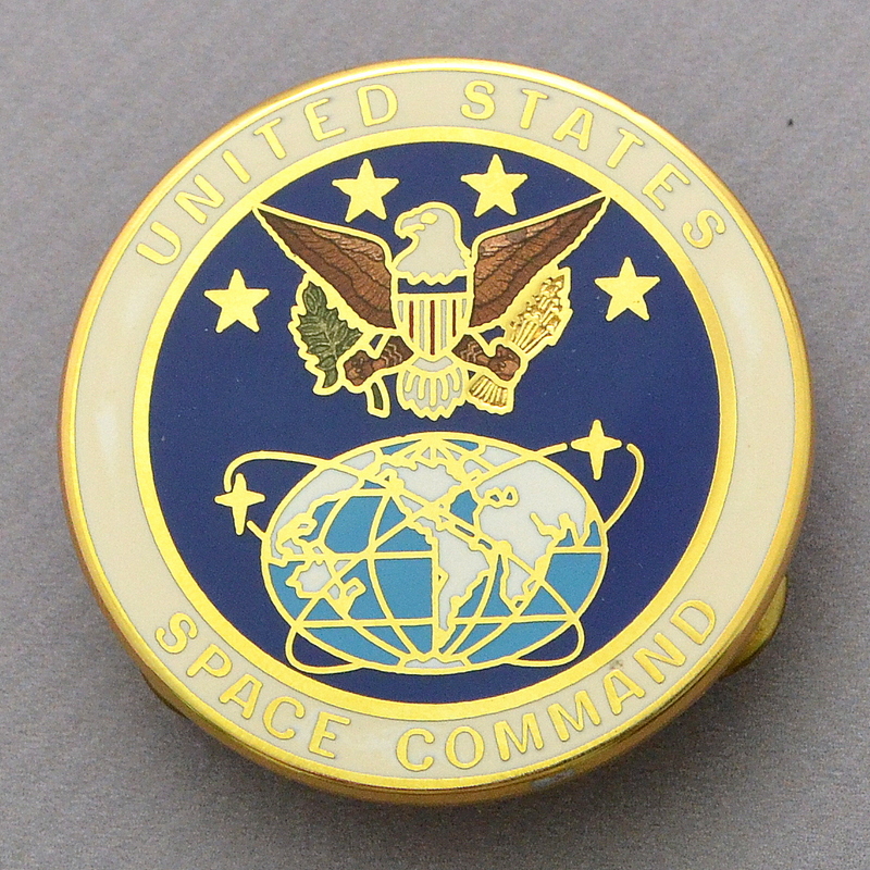 Service badge of an officer of the US Space Command