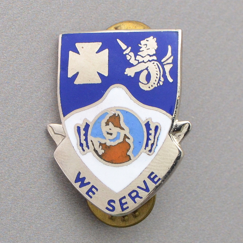 Badge of a serviceman of the 23rd Infantry Regiment of the US Army