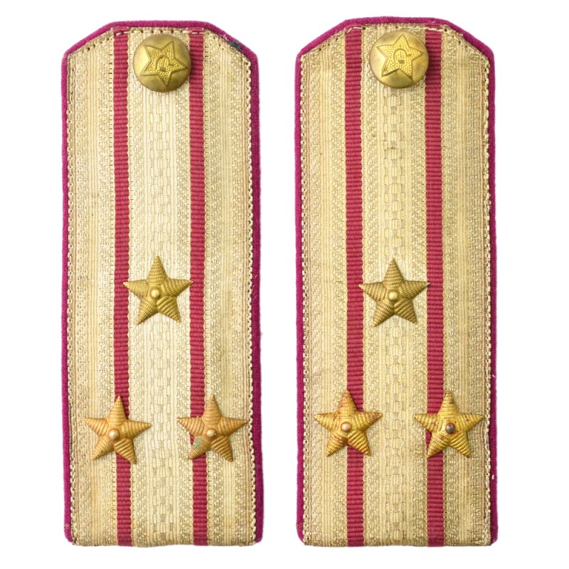 Shoulder straps of the colonel of the quartermaster service of the SA sample of 1946