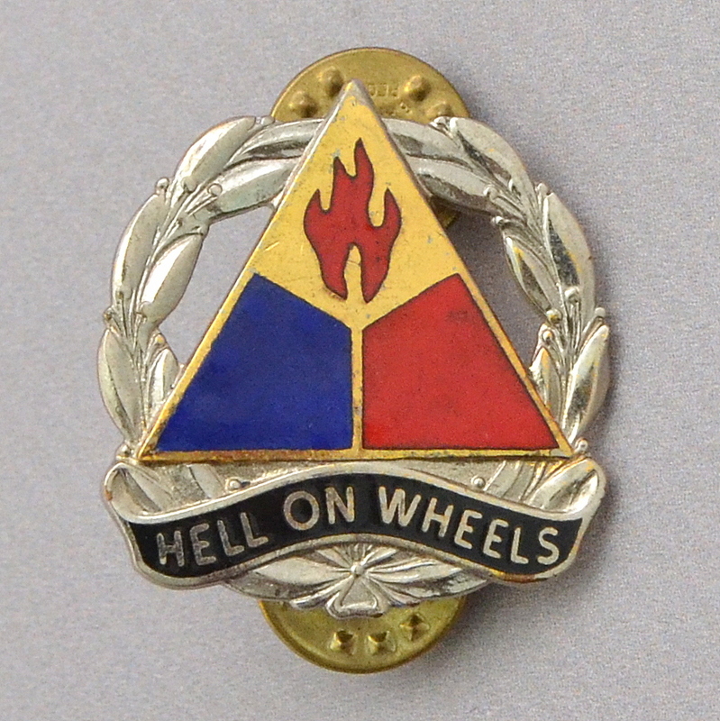 Badge of the 2nd Armored Division of the US Army