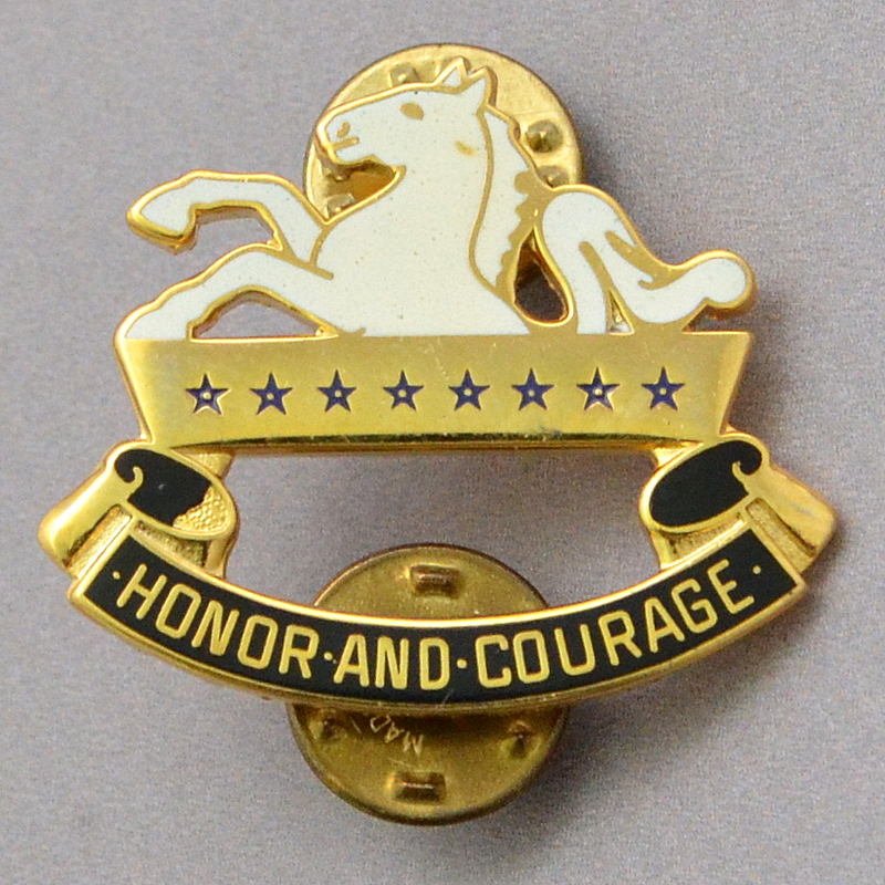 Badge of the 8th Cavalry Regiment of the US Army