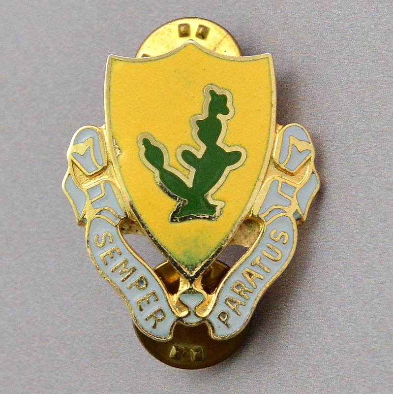 Badge of the 12th Cavalry Regiment of the US Army