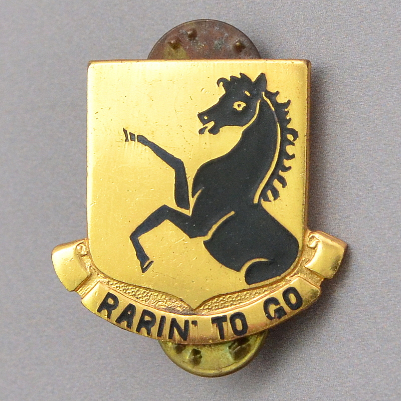 Badge of the 112th Cavalry Regiment of the US Army