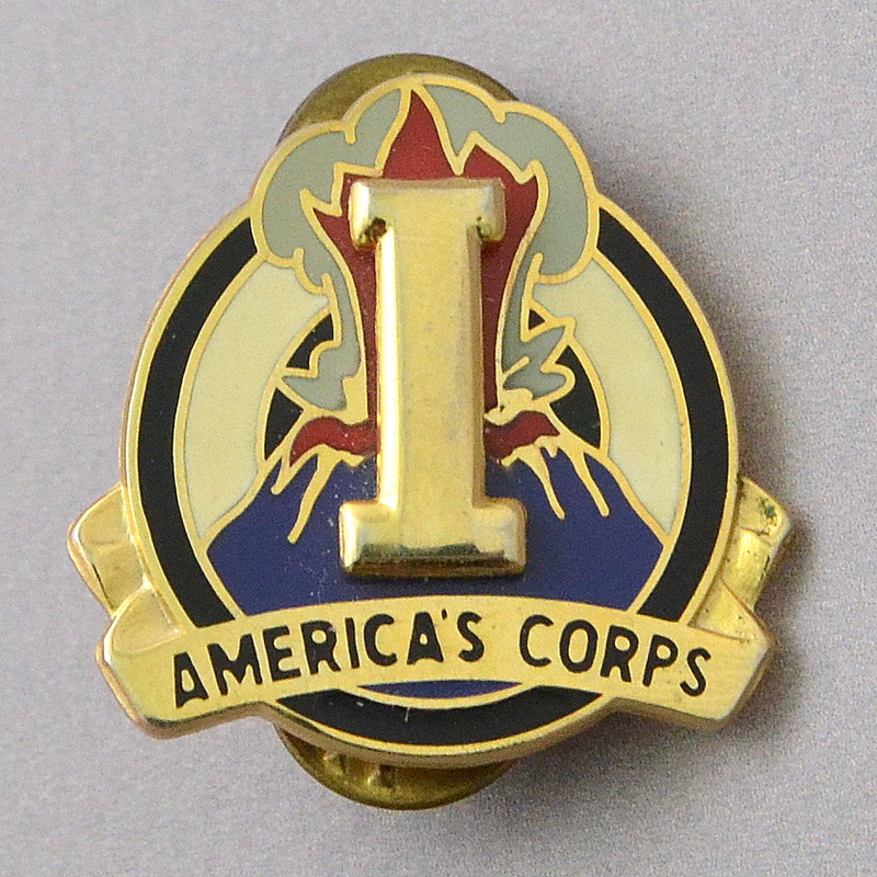 Badge of the I Army Corps of the US Army