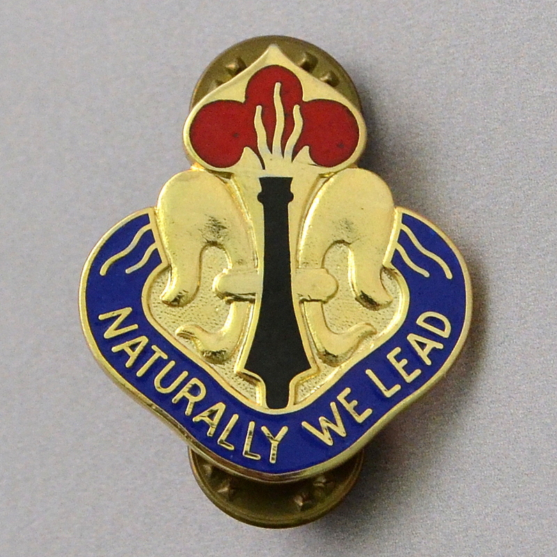 Badge of the 214th Artillery Brigade of the US Army