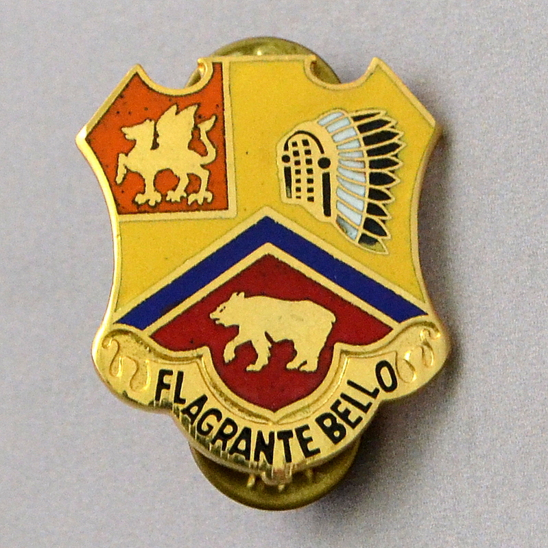 Badge of the 83rd Field Artillery Regiment of the US Army