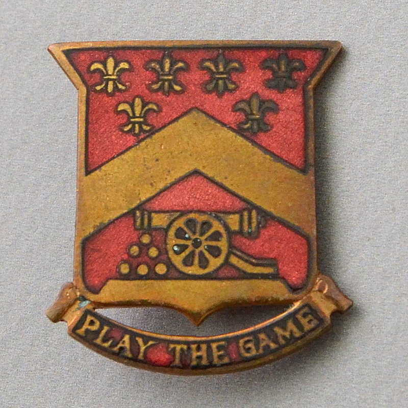 Badge of the 103rd Field Artillery Regiment of the US Army