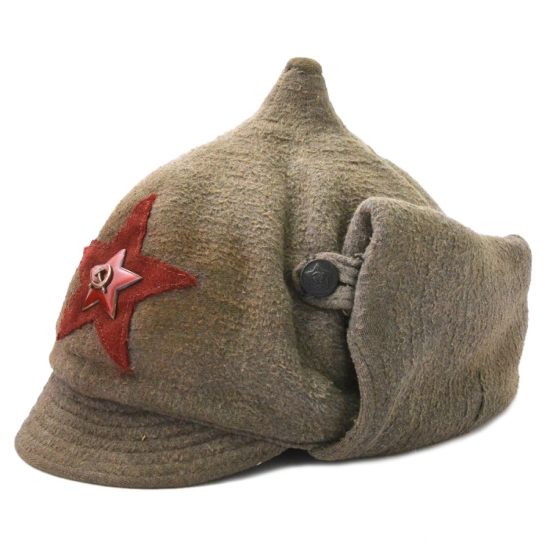 Winter helmet (Budenovka) of the rank and file of the NKVD sample of 1936