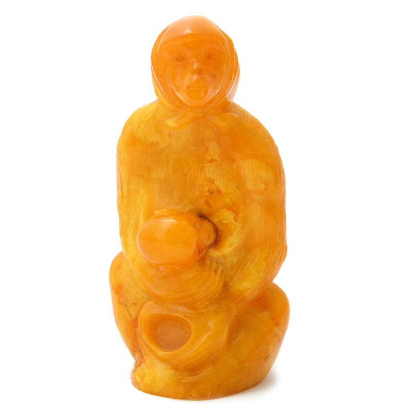 Amber figurine "Monkey"