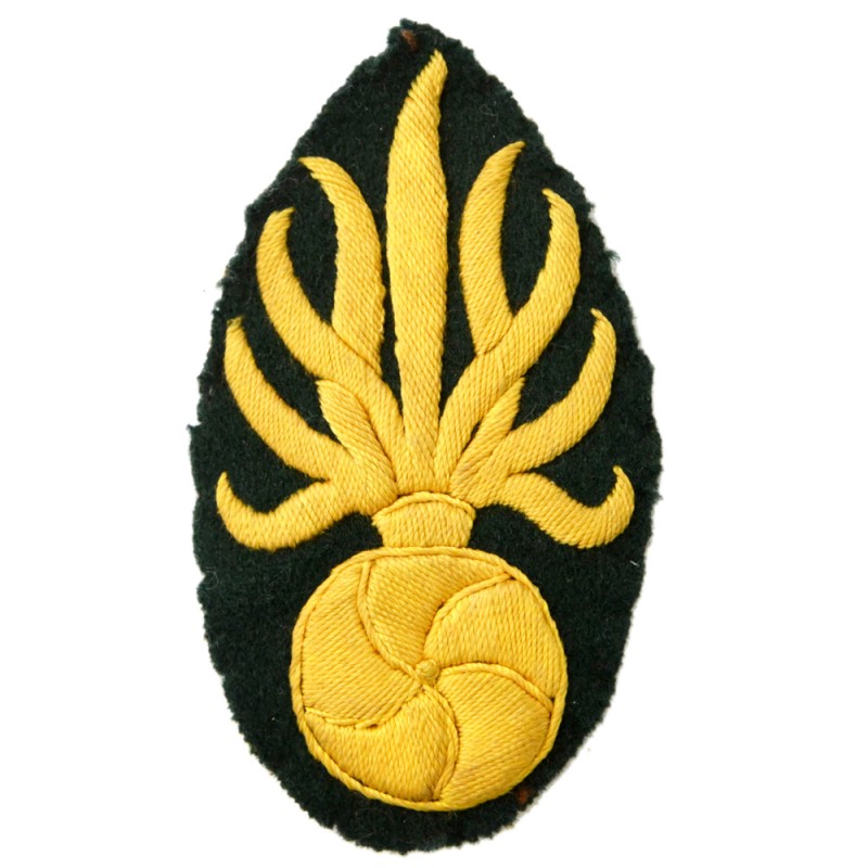 The sleeve patch of the Richt-gunner of the artillery of the German army