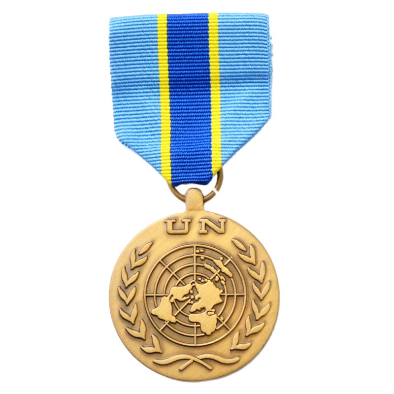 UN medal on the ribbon for the mission to the Congo in 2000
