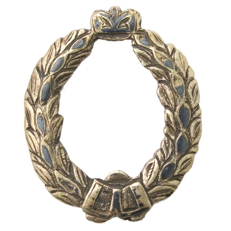 Silver wreath from the badge on the sling of the Life Guards of the Cossack Regiment