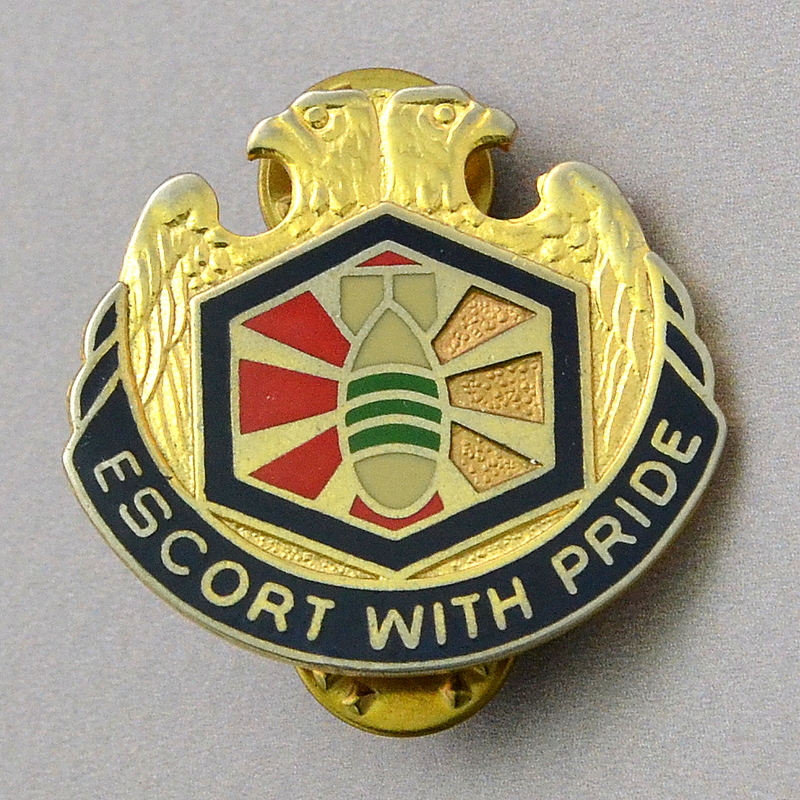 The badge of the division and the search for weapons of mass destruction of the US Army
