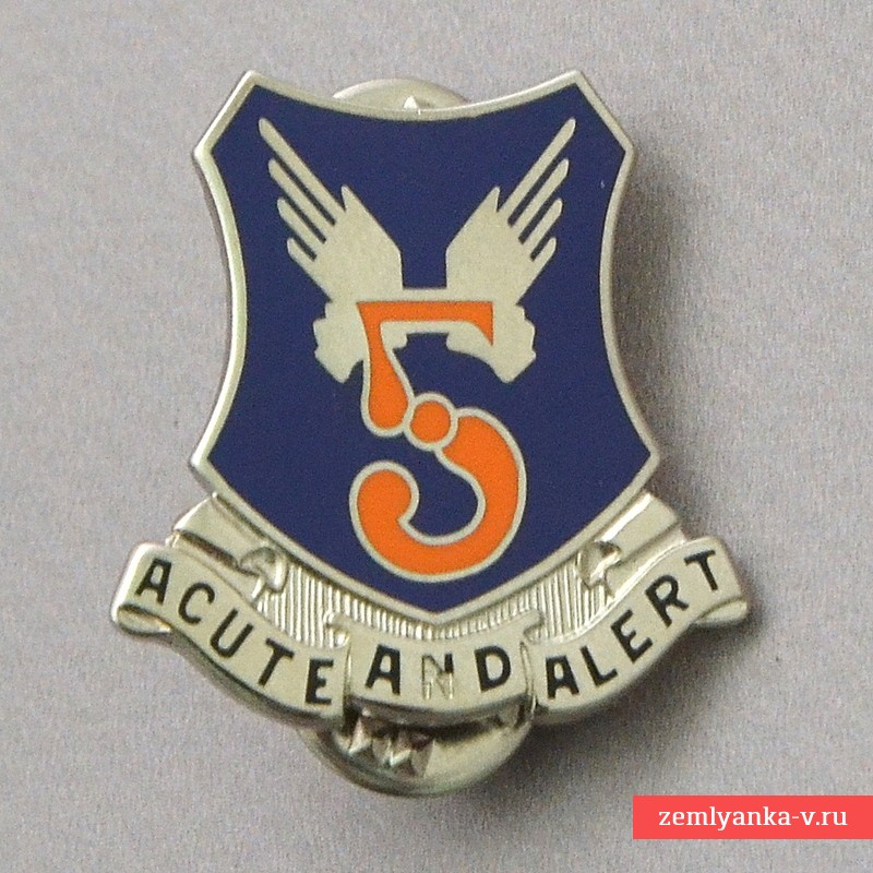 Badge of the 5th Aviation Regiment of the US Army