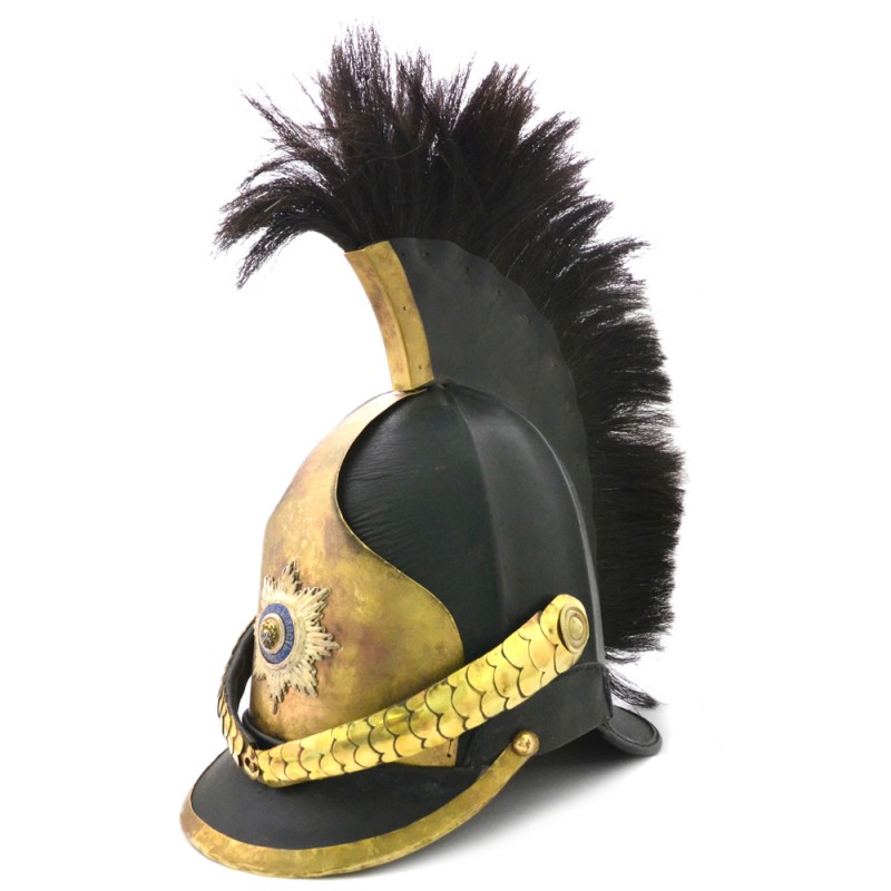 Helmet of an officer of the Life Guards of the Cuirassier Regiment on the reign of Alexander I, a copy