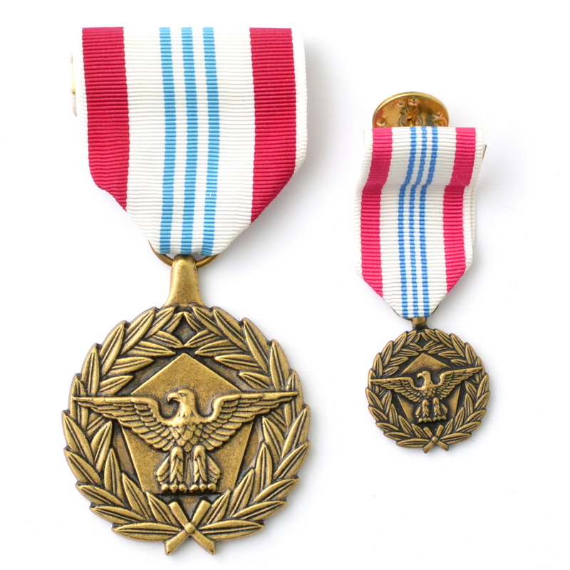 Medal of Merit for the Defense of the United States, with a miniature