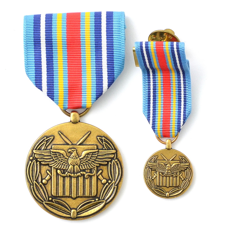 Medal of Merit for the Defense of the United States, with a miniature