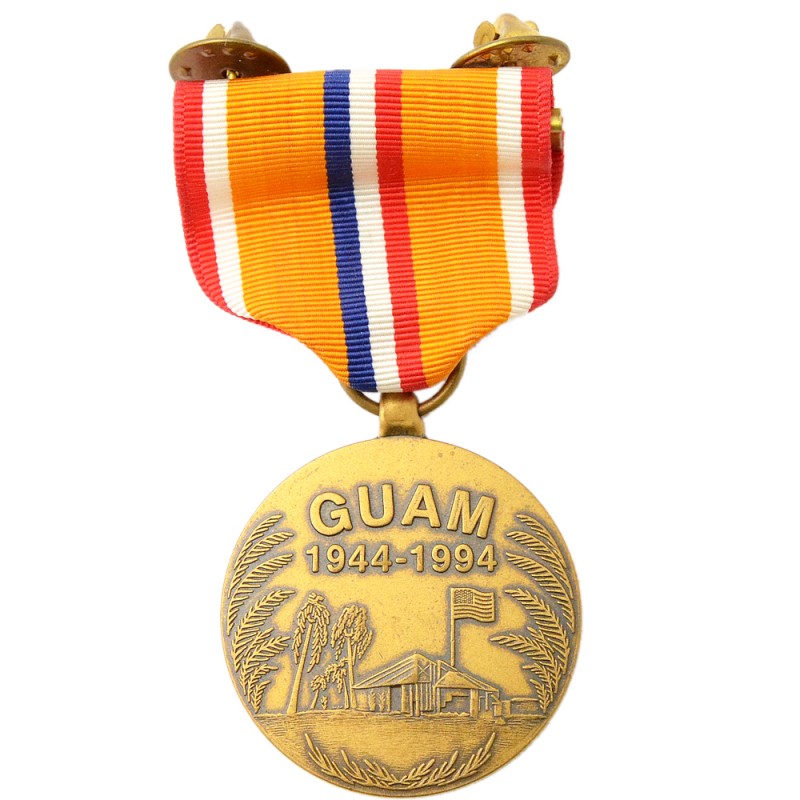 Medal in memory of the 50th anniversary of the end of the 1944 military campaign on Guam