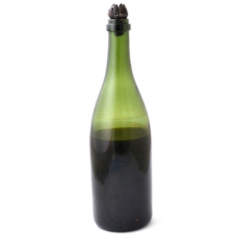 A bottle of champagne "Moet &amp; Chandon" from the cabin campaign of the battleship "Gangut", 1897