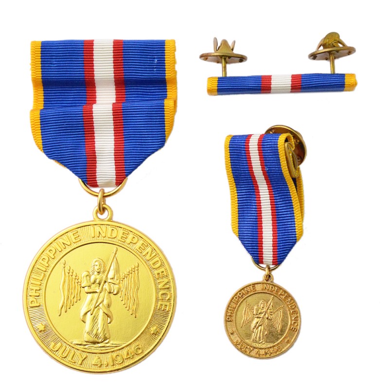 Medal "Independence of the Philippines on July 4, 1946"