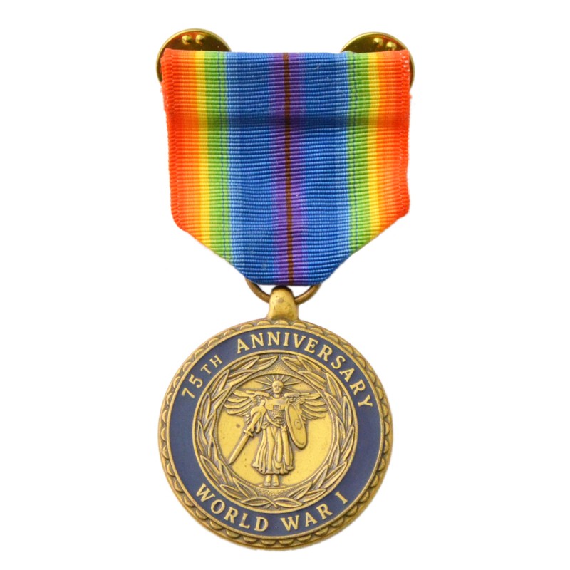 Medal in memory of the 75th anniversary of the end of World War I