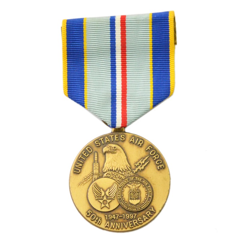 Commemorative medal in honor of the 50th anniversary of the US Air Force