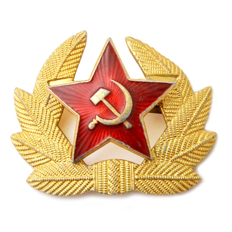 Cockade a cap of the rank and file of the Soviet Army of the 1969 model